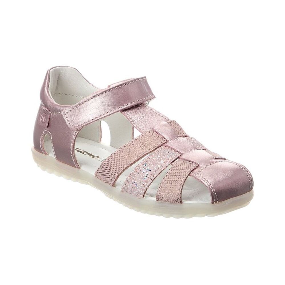 Naturino See Leather Sandal, Pink